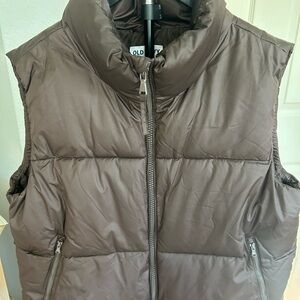 Old Navy Chocolate Puffer Vest